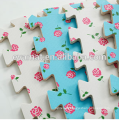 factory price high quality eva foam non-toxic kids foam floor mats, flower mats, baby play mats